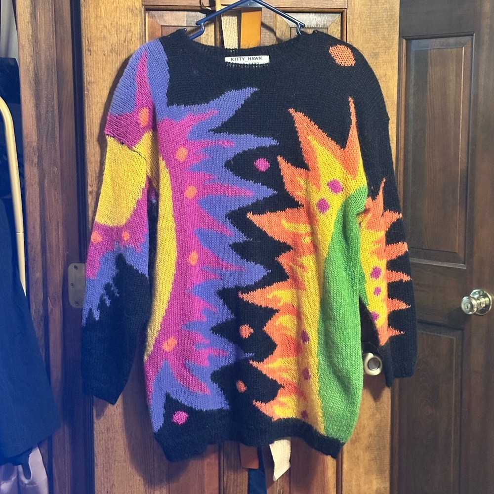 Colorful Abstract Pattern Sweater